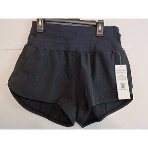 Gym Rainbow Womens Capri Yoga Shorts Leggings Pockets High Waist S (26X3.5")